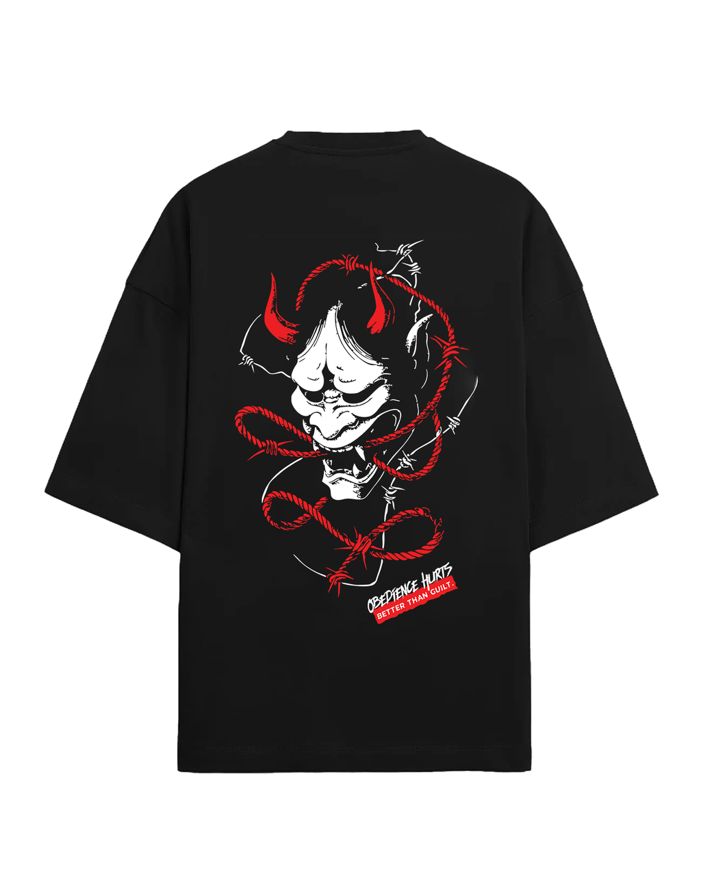 Bound Faith: Obedience Hurts – Oversized Streetwear Tee