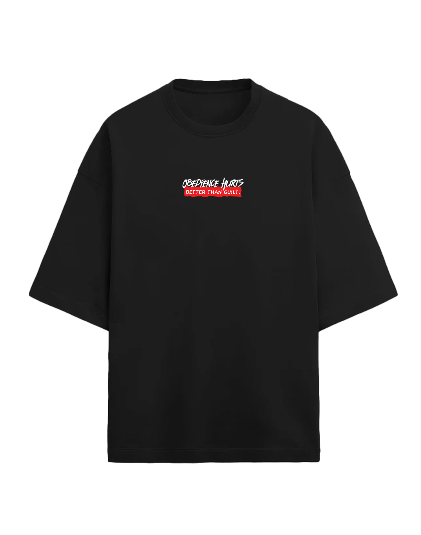 Bound Faith: Obedience Hurts – Oversized Streetwear Tee
