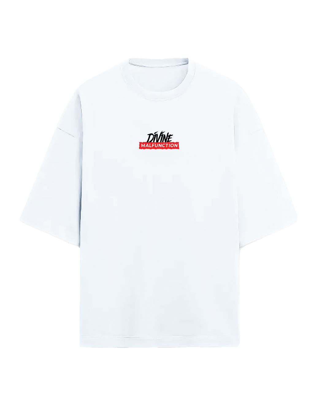 Divine Malfunction – Anti-Halo Oversized T-Shirt