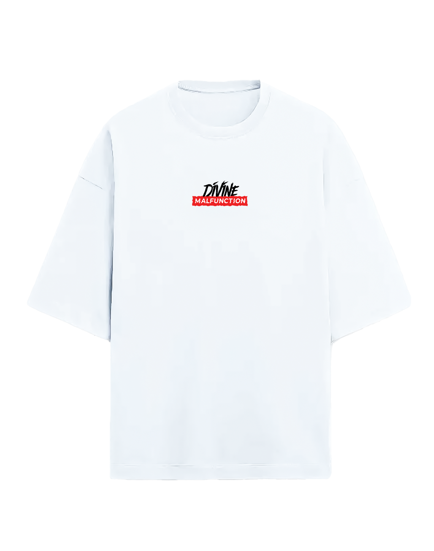 Divine Malfunction – Anti-Halo Oversized T-Shirt