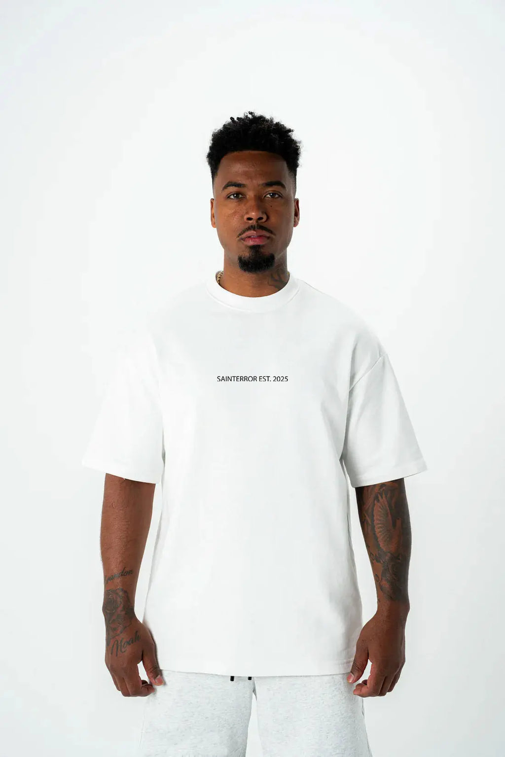 HOLY WEB – Minimal Halo & Web Unisex Tee